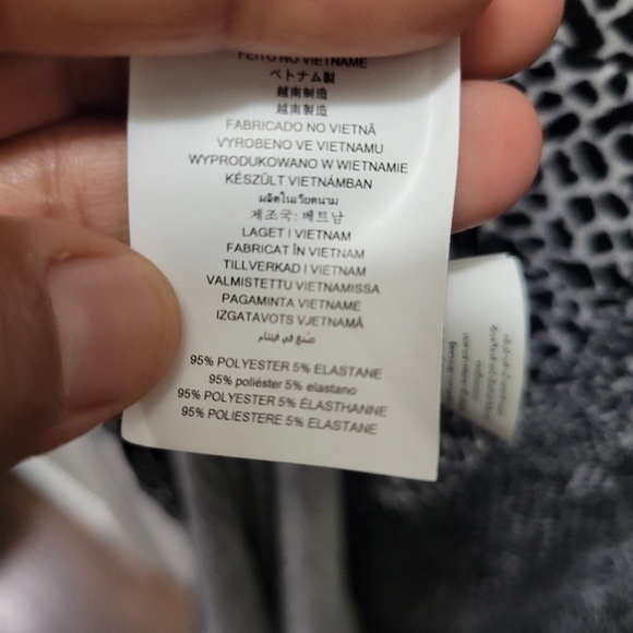 Michael Kors Dress XL Extra Large Black White Stretch A Line EUC - Picture 8 of 8